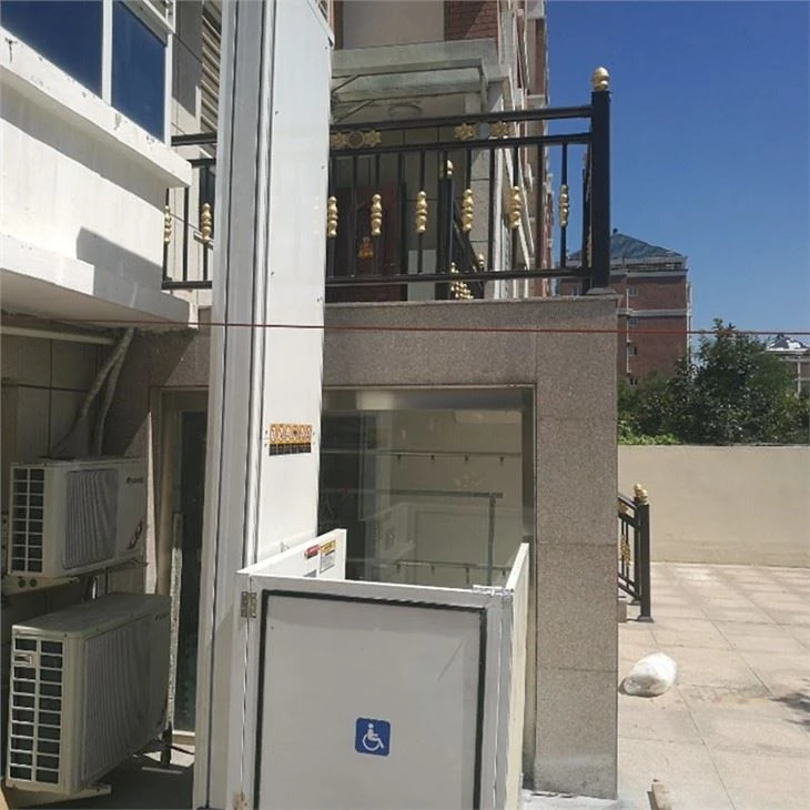 Electric Disabled Wheelchair Platform Lift Home Lift