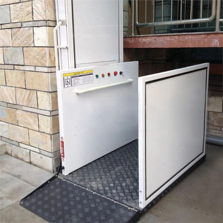 Electric Disabled Wheelchair Platform Lift Home Lift