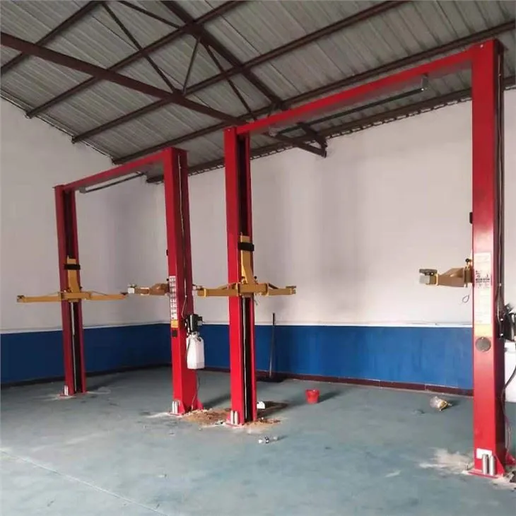 Élévateur à portique à 2 poteaux pour la réparation de voitures