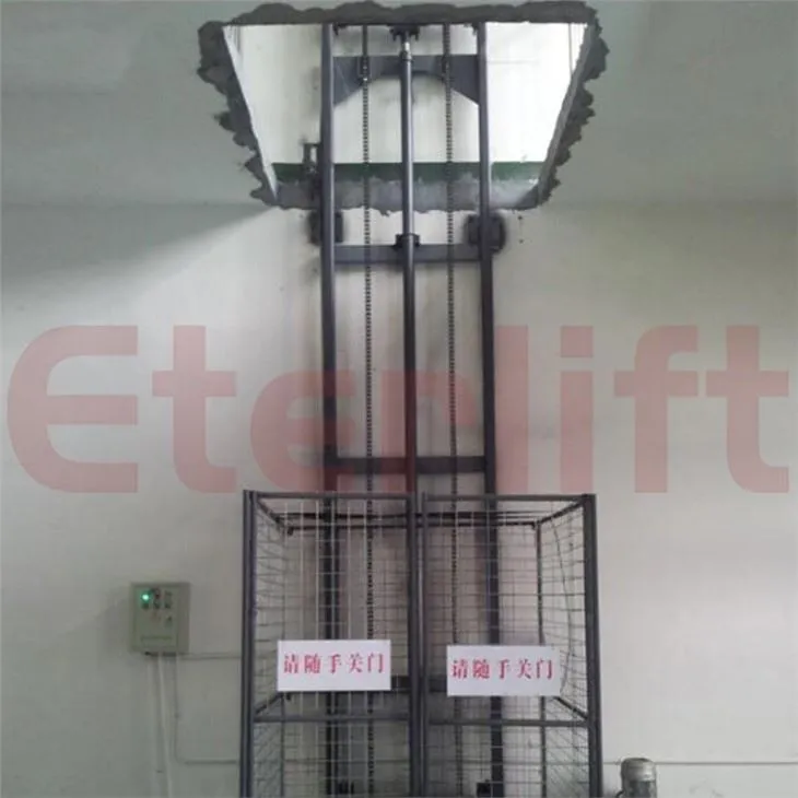 3 Floor Hydraulic Goods Lift