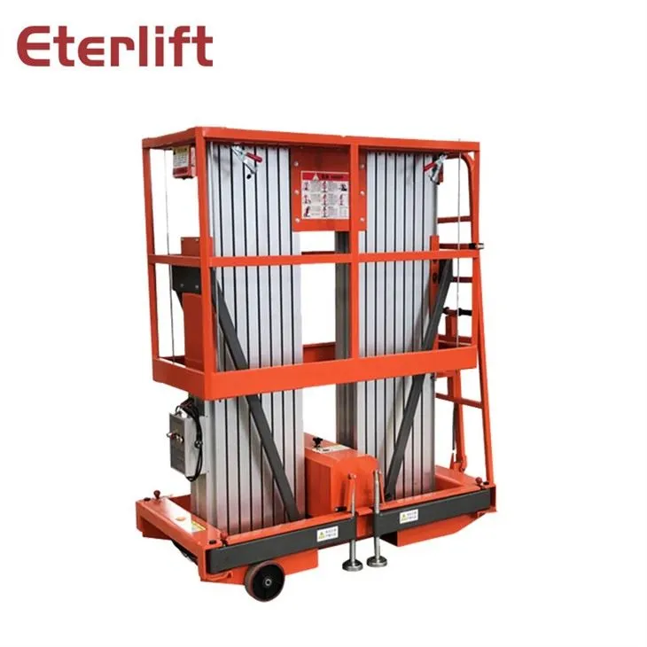 Plate-forme hydraulique en aluminium homme ascenseur