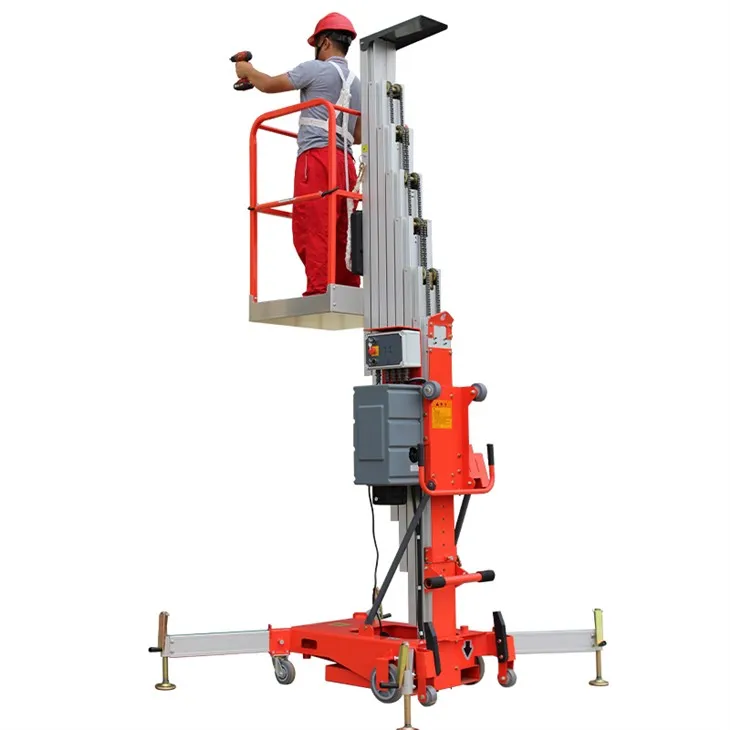 Plate-forme de travail aérienne en aluminium