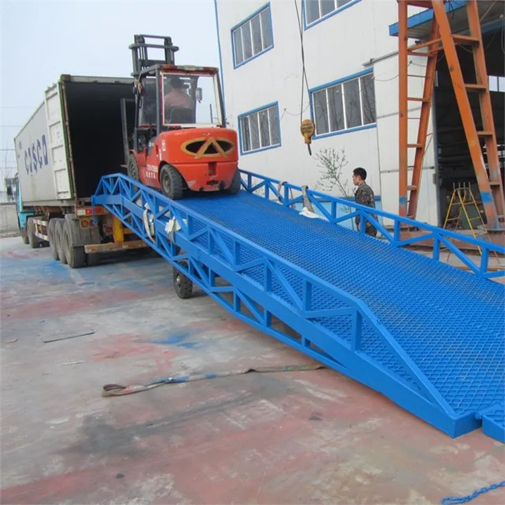 Mobile Dock Ramp For Containers
