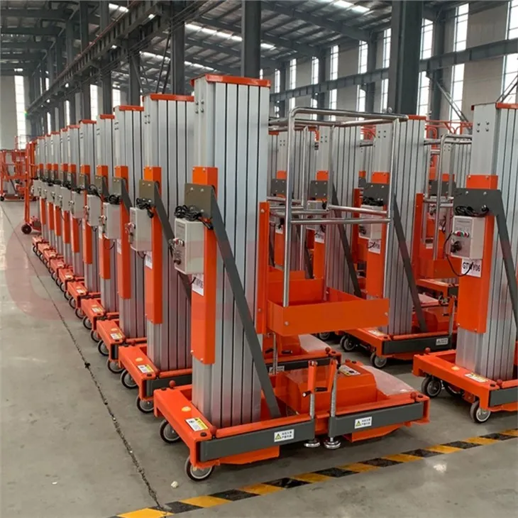 Plate-forme de travail aérien en aluminium portable