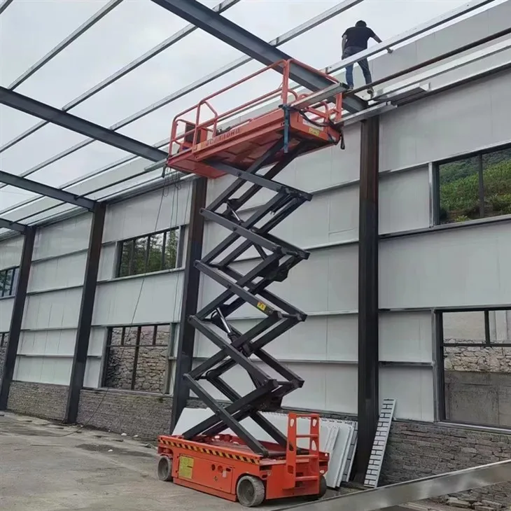 Plate-forme de levage de ciseaux hydrauliques