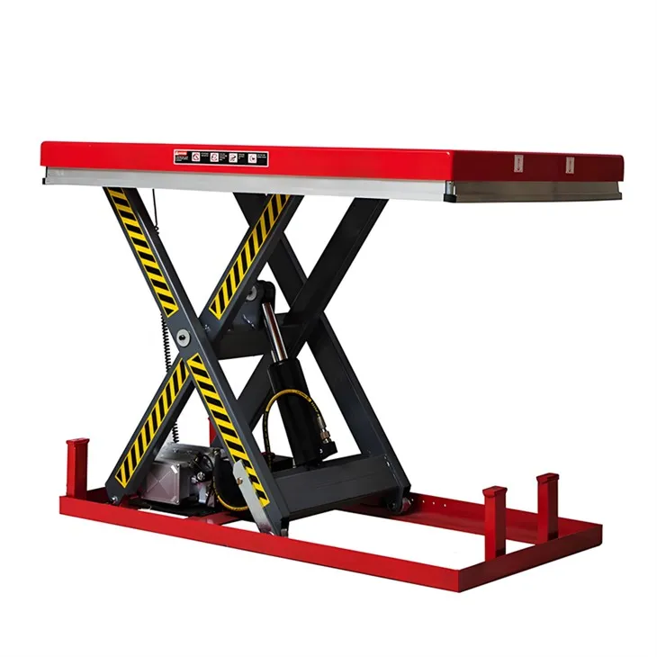 Plates-formes élévatrices à ciseaux stationnaires industrielles