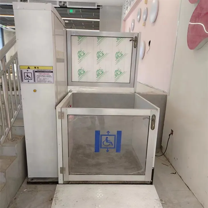 Ascenseurs de plate-forme verticale pour les fauteuils roulants